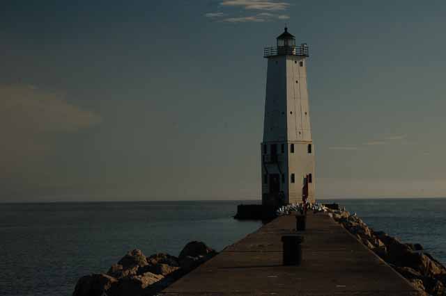 the Frankfort Lighthouse